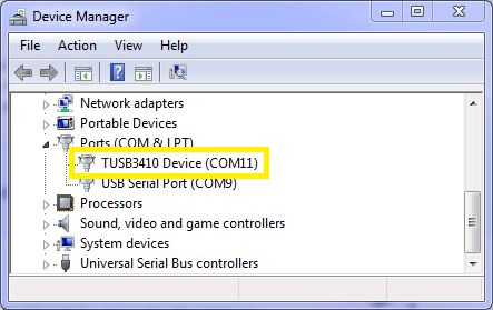 Tusb3410 Driver For Windows 10